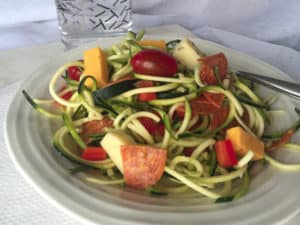 zoodle pasta salad old photo