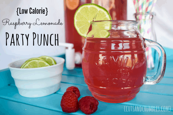 raspberry lemonade party punch