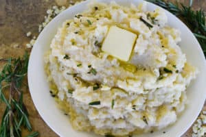 Rosemary Blue Cheese Mashed Potatoes old photo