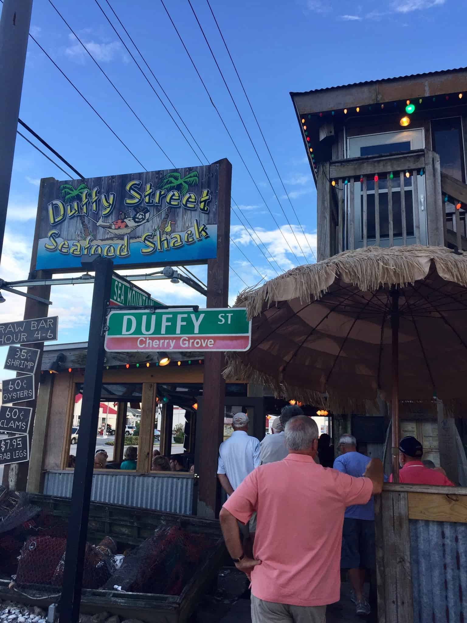 duffy street seafood shack restaurant 