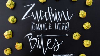 Zucchini Garlic And Herb Bites Cuts And Crumbles
