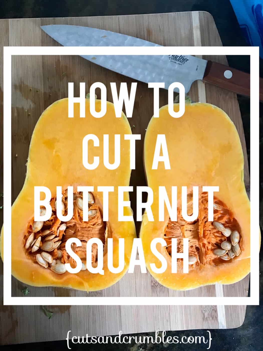 How to Cut a Butternut Squash title image