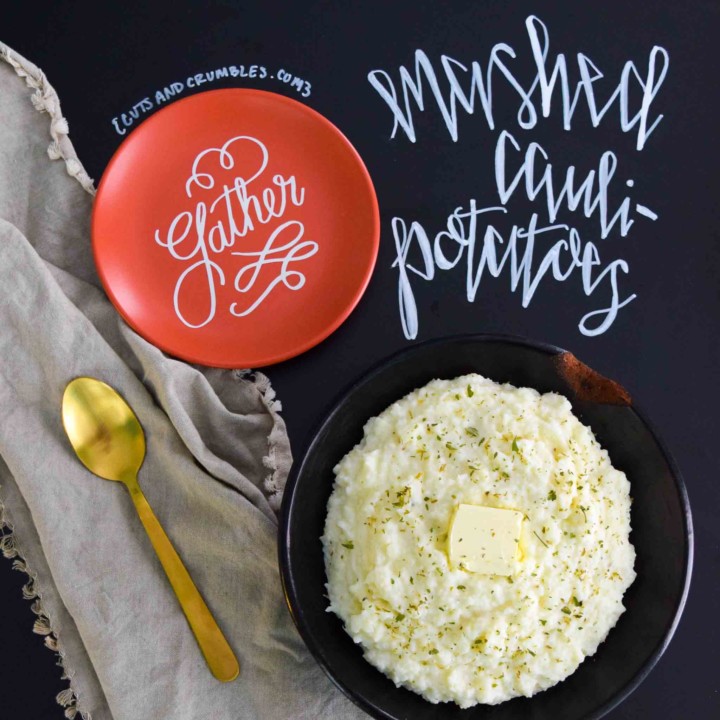 Mashed Cauli-Potatoes