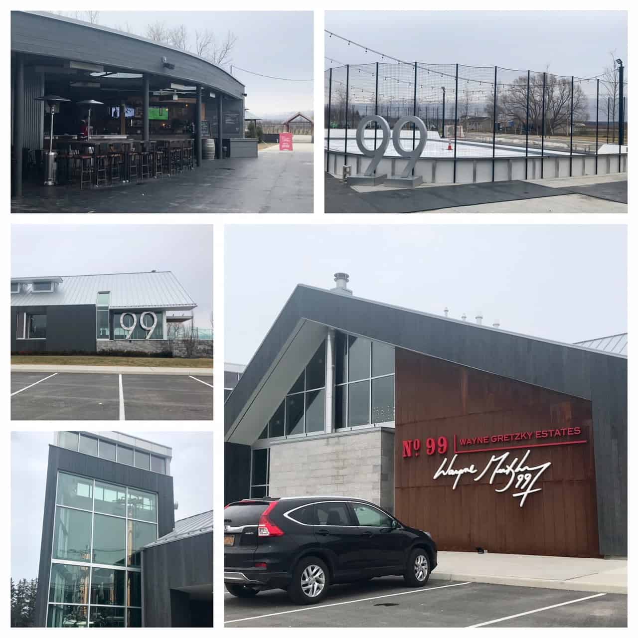 Collage of images from Wayne Gretzky Estates