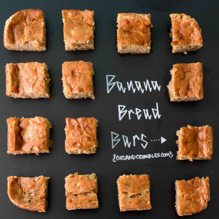 Banana Bread Bars
