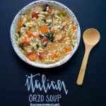 Italian Orzo Soup