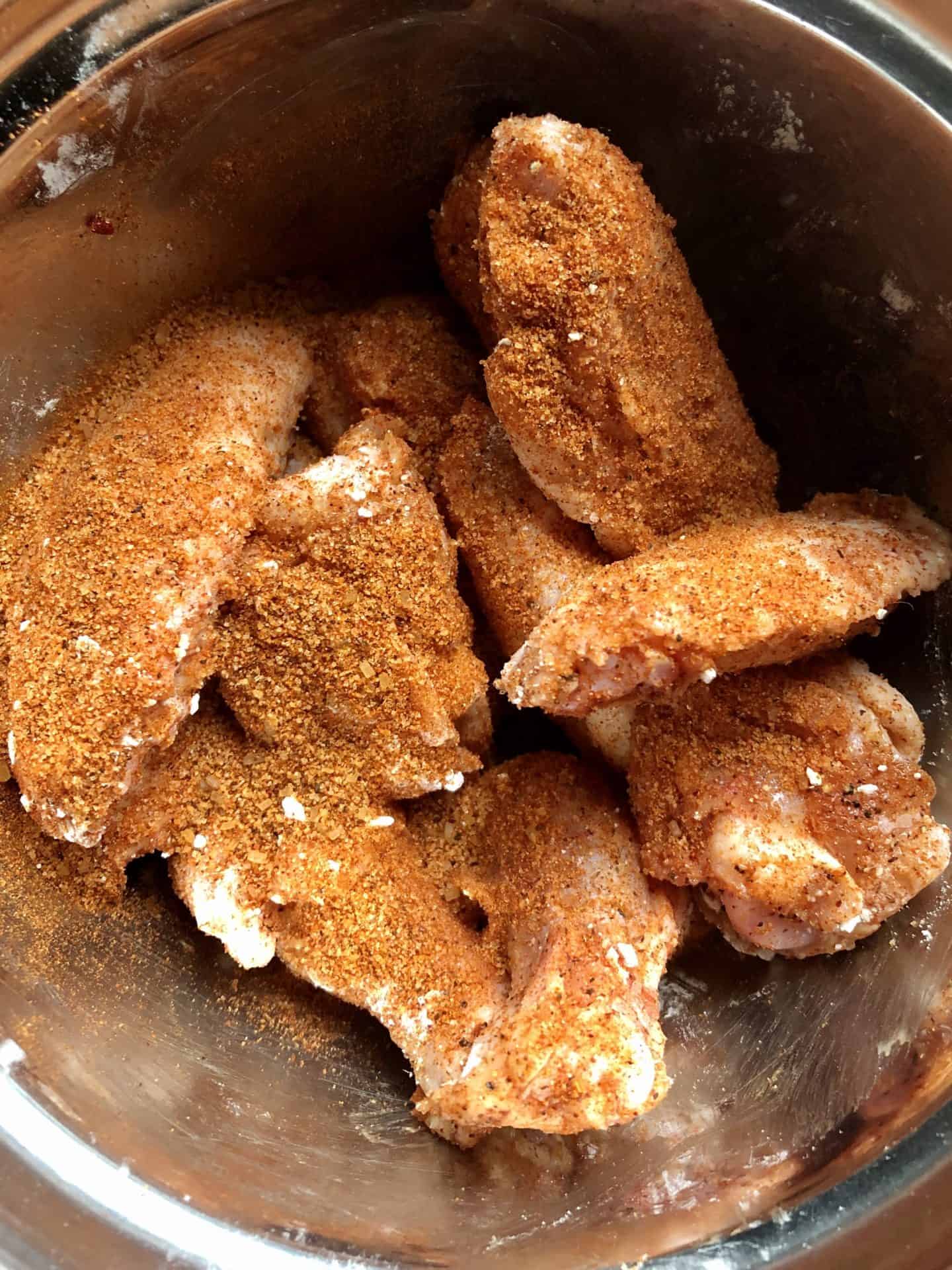 Air Fryer Game Day Wings Cuts and Crumbles