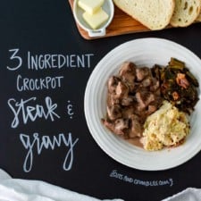 Slow Cooker Steak with Gravy - Recipes That Crock!